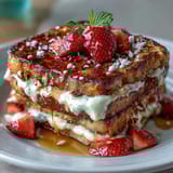 Spring Brunch Strawberry French Toast