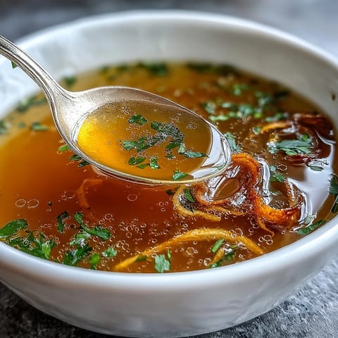 Vegetable Broth From Scraps