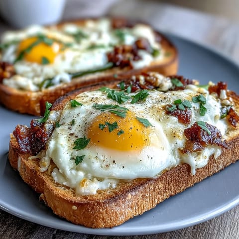 Asparagus and Egg Tartines