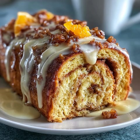 Soft Orange Rolls Delight