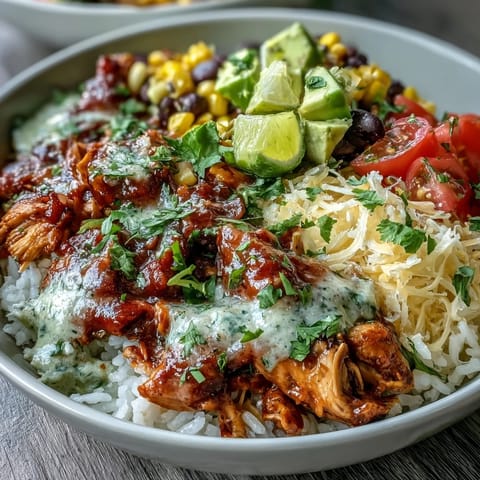 Salsa Chicken Rice Bowls