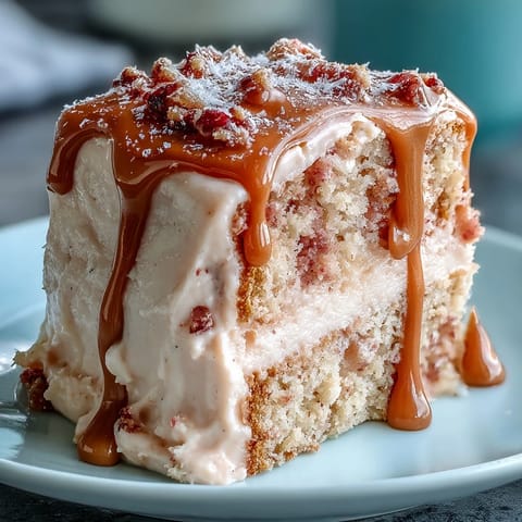 Elegant Bridal Shower Rosé Velvet Cake, glistening with edible gold drip.