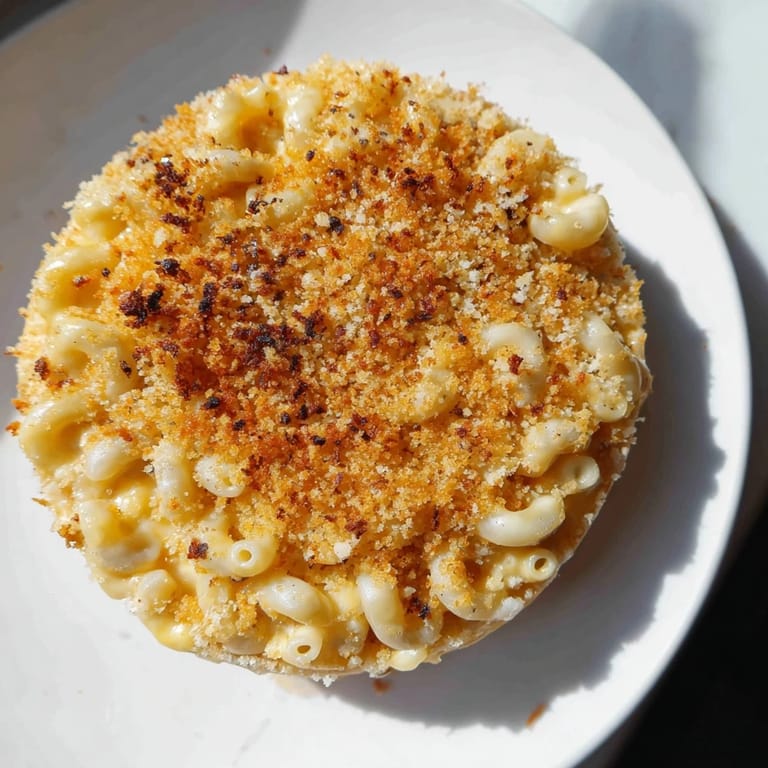 Creamy homemade macaroni and cheese, a close-up of cheesy goodness perfect for dinner tonight.