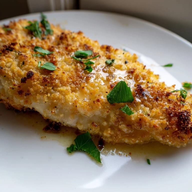 Golden, juicy Roasted Garlic Parmesan Chicken resting on parchment, ready for a comforting weeknight dinner with creamy mashed potatoes.