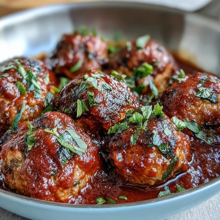 Housewarming slow cooker meatballs in marinara, a comforting and crowd-pleasing dish for any celebration.