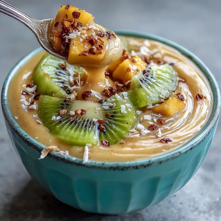 Refreshing Mango Chili Lime Smoothie Bowl bursting with flavor, served in colorful bowls.