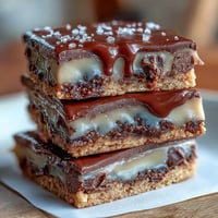 Celebrate graduation with chewy, colorful cookie bars topped with white chocolate drizzle and festive candy accents.  